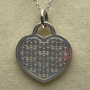 Tiffany & Co. Go Women Marathon Japan 2016 Heart Orchid Necklace - Preowned